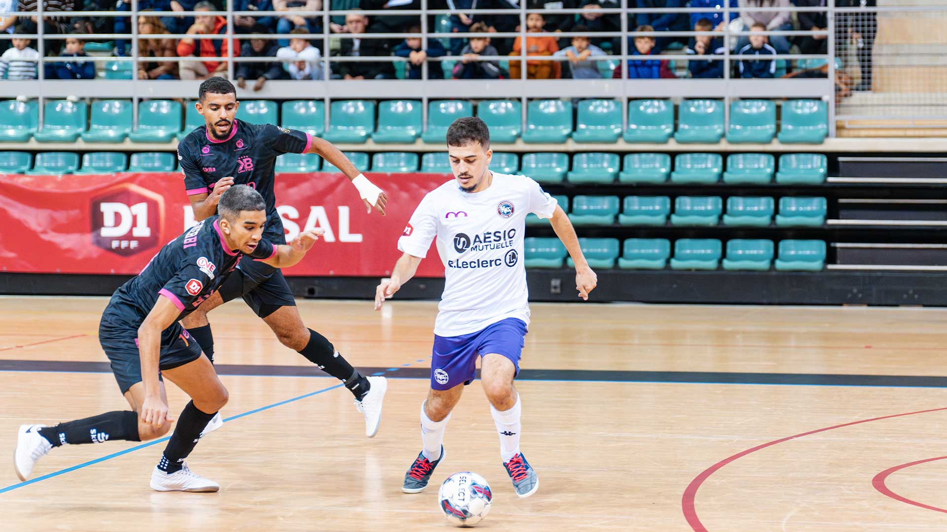 Match du Futsal Kingersheim au Palais des Sports