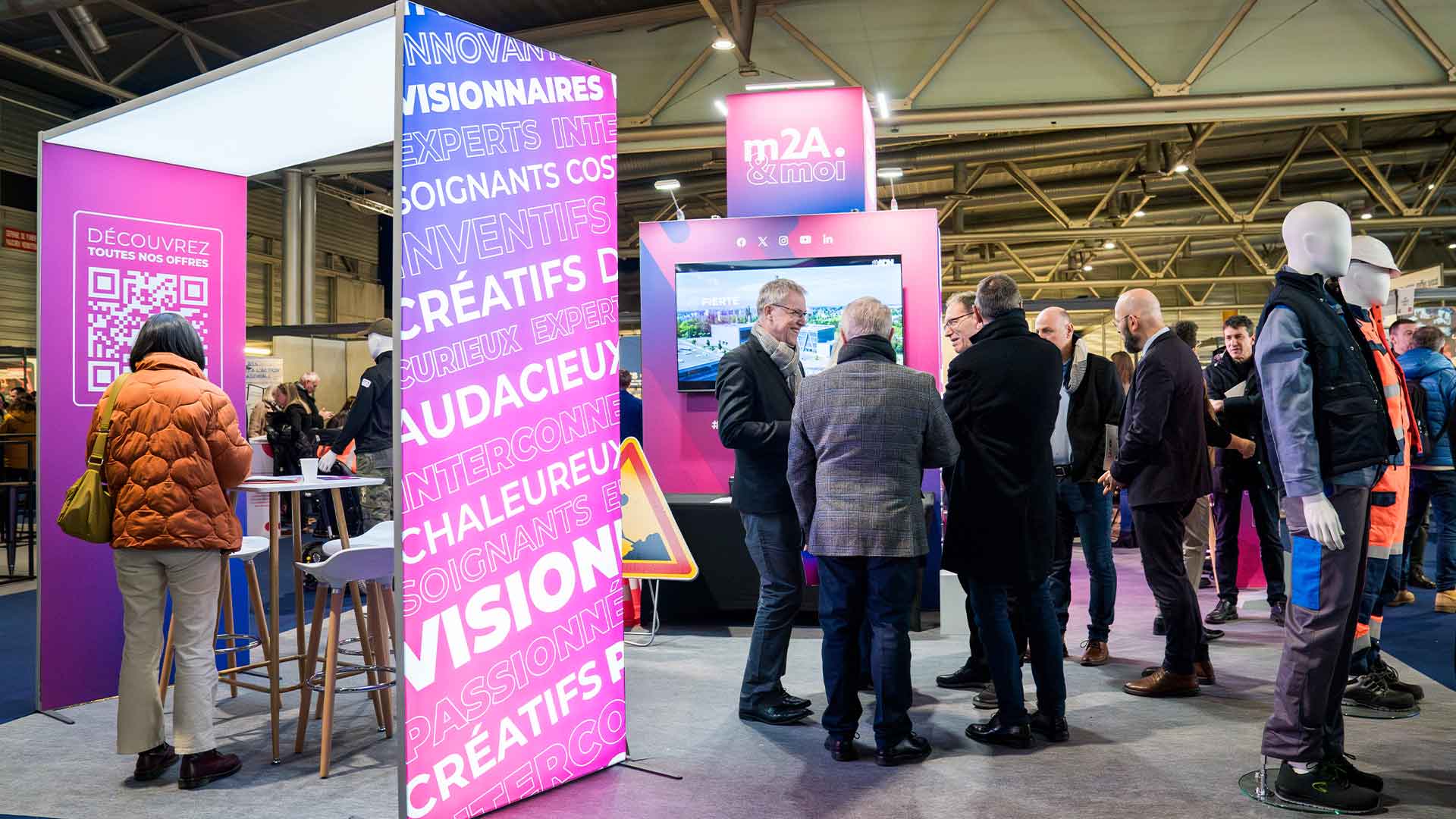 Stand m2A - Salon de l'Emploi