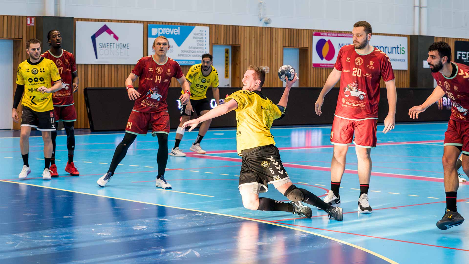 Match de l'ASPTT Mulhouse Rixheim Handball 