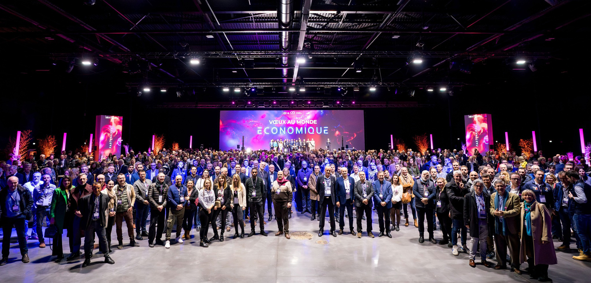 Vœux au monde économique 2025 - Photo de groupe