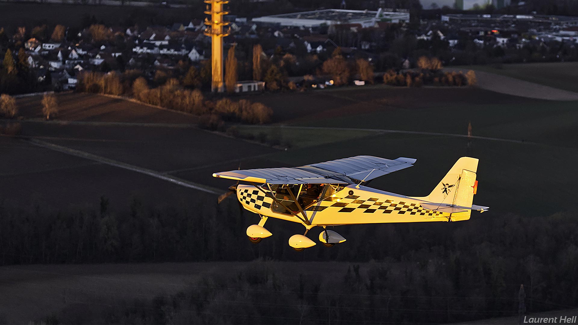 À Vue de Coucou : un autre regard sur le territoire ADN Mulhouse Sud Alsace ULM volant au-dessus de Morschwiller-le-Bas
